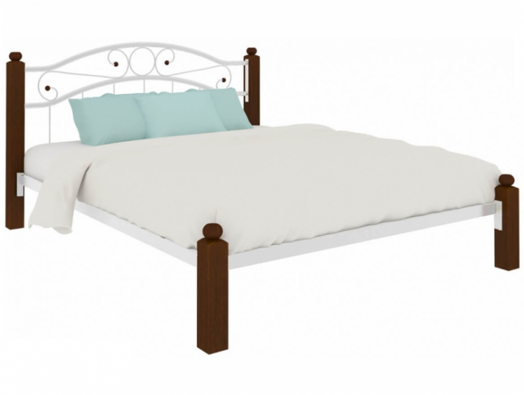 Кровать Надежда Lux 1600х1900 Белая_0