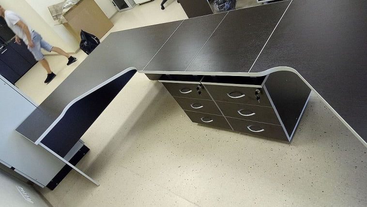 Рабочая станция левая SWF27415201 Темный дуб_1