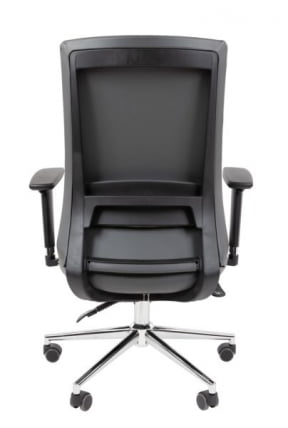 Офисное кресло CХАИРМАН 500 ЛЮКС (ЛУКС) ЭКО Б/П экокожа Серый / CHAIRMAN (LUX)_1