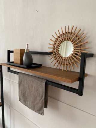 Полка настенная универсальная ПНУ-1 720*200*200мм Таксония_0