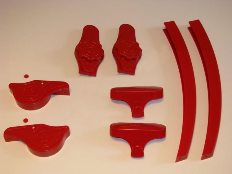 Комплект цветного пластика к парте Element 3/80 Красный_0