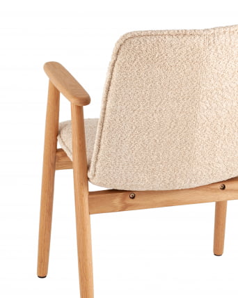 Стул обеденный Philo с деревянными ножками бежевый_6