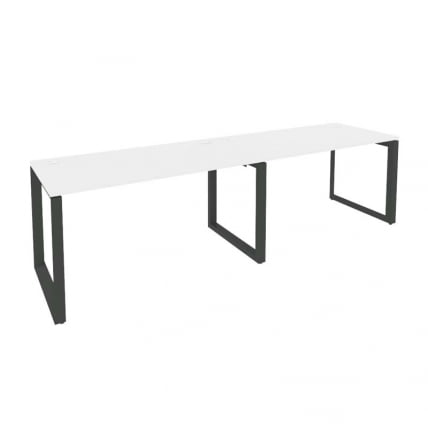 Рабочая станция на О-образном м/к ONIX O.MO-RS-2.3.7 Белый Бриллиант/Антрацит_0