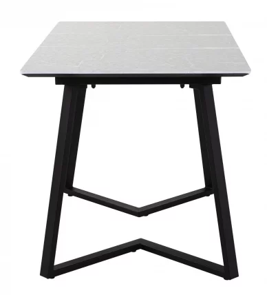 Стол Роналдо раздвиж. 140-180 Мрамор бьянко_2