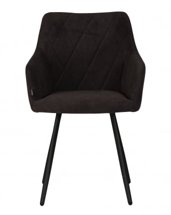 Стул обеденный DOBRIN ROBY велюр Catania Espresso_5