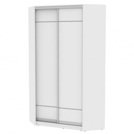 Шкаф-купе Белла(H10)2200х1153х1153(Белый-D7D7)_0