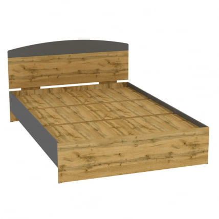 Кровать Алиса(L31)1447х903х2063(ДВ-Графит)_0