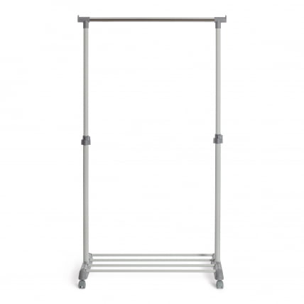 Вешалка ODENT металл, пластик, 86*44*166 см, темно-серый/светло-серый/хром_2