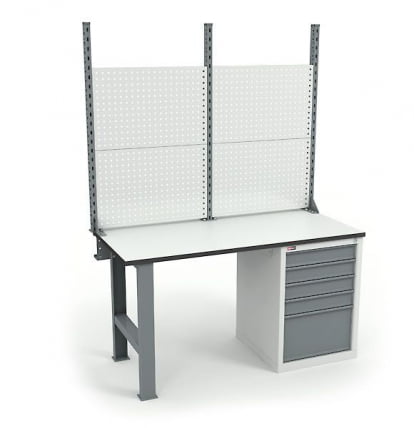 Верстак ВЛ-150-04 ESD + Экран ВС-150-Э2 ESD_0