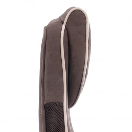 Кресло Arena metalBL велюр, коричневый/бежевый, 6/7_11