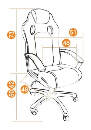 Компьютерное кресло Driver черный,бордо 36-6,13_6