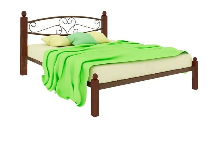 Кровать Каролина Lux 1800х1900 Коричневая_0