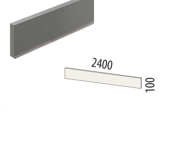 Цоколь 74 Графит 2,4 м Графит_1