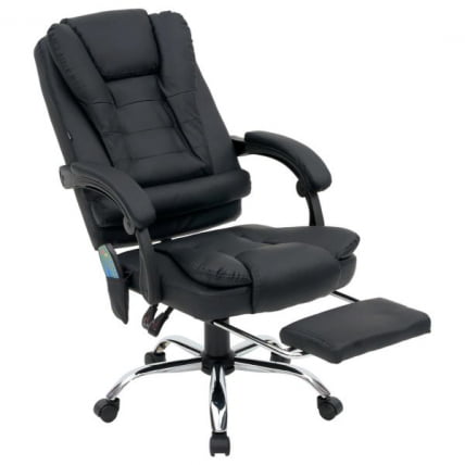 Кресло офисное CРОМЕКС (КРОМЕКС) Лоунге МС-007 экокожа черное / CROMEX Lounge MS-007_13