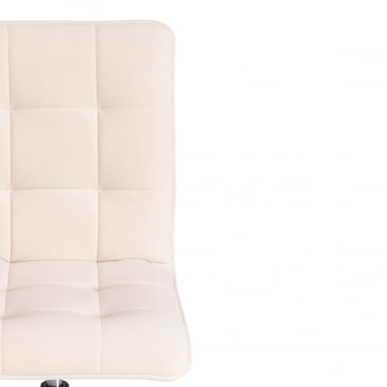 Кресло офисное ZERO СС флок , молочный, 4_5