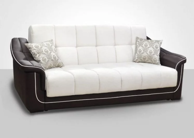 Диван-кровать Кристалл асти мозаик 6 асти лейс 5 арена дарк браун арена какао_1