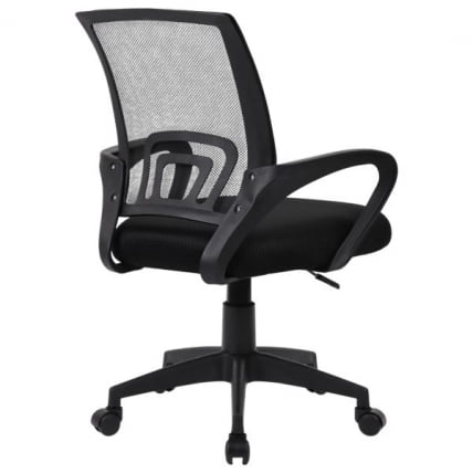 Кресло CРОМЕКС (КРОМЕКС) Топ CХ-695 сетка/ткань ТВ черное / CROMEX Top CH-695 TW_0