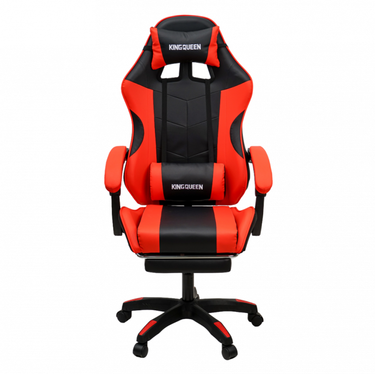 Кресло 840-1 KINGQUEEN, цвет черный/красный, 840-1-black-red_1