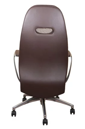 Кресло руководителя Бюрократ _Zen/Brown_4