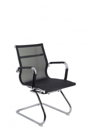 Кресло для посетителей Opera CF сетка Черный_3