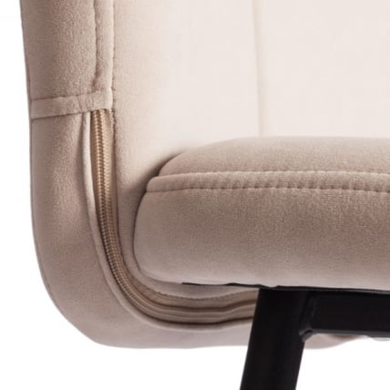 Барный стул Medeo/Медео велюр, бежевый, 7, 45х56х113 см_11