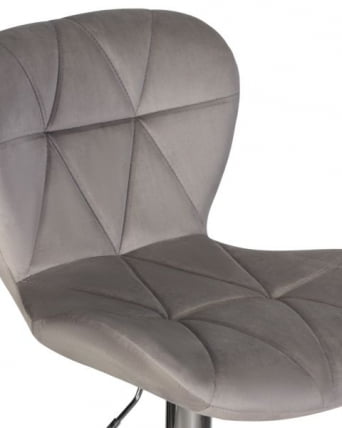 Стул барный DOBRIN BARNY (серый велюр (MJ9-75)) 2 шт_7