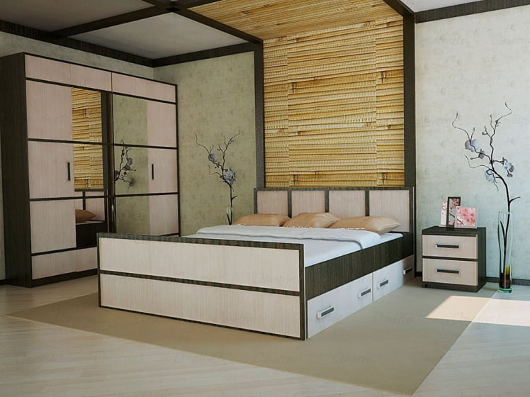 Шкаф двухдверный Сакура 07_2