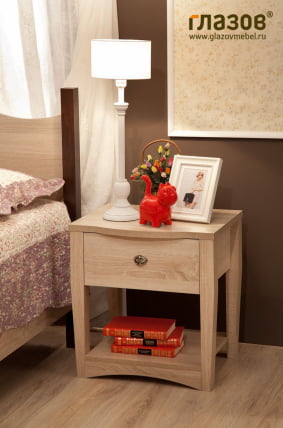 Тумба прикроватная ADELE 6 Дуб Сонома (спальня)_2