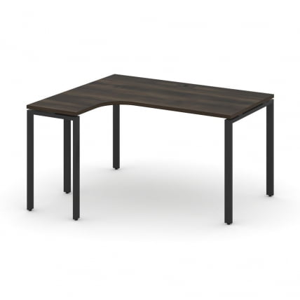 Стол эргономичный левый CONCEPT CN.OSA-002(L) Дуб Мали Черный_0