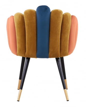 Кресло Камелия велюр Сине-зеленый_4