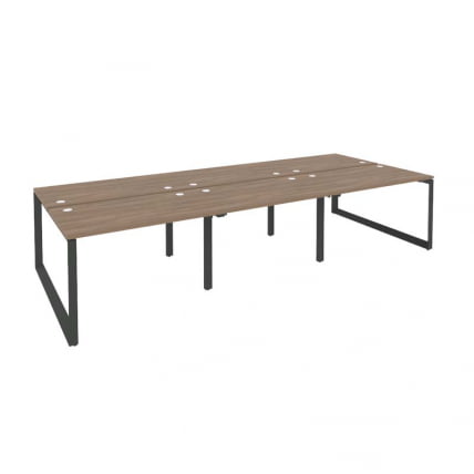 Рабочая станция на О-образном м/к ONIX O.MO-D.RS-6.2.7 Дуб Аризона/Антрацит_0