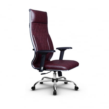 Кресло руководителя Metta L 1m 44M/4D Комплект 5 Бордовое_1