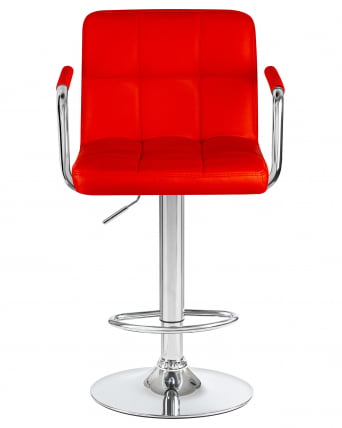 Стул барный DOBRIN KRUGER ARM Красный_5