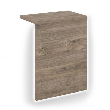 Накладка с подсветкой прямая высокая для О.R-F.MP.V-98 ONIX О.R-NP.V-98.1.S Тиквуд Темный_0