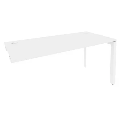 Стол-приставка на П-образном м/к к опорным элементам ONIX O.MP-SPR-4.7 Белый Бриллиант_0