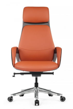 Кресло Napoli YZPN-YR020 Оранжевый/Серый_4