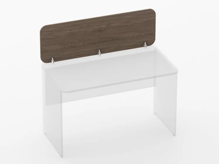 Экран разделительный прямой Glassy 5.14.12 Дуб Верцаска_0