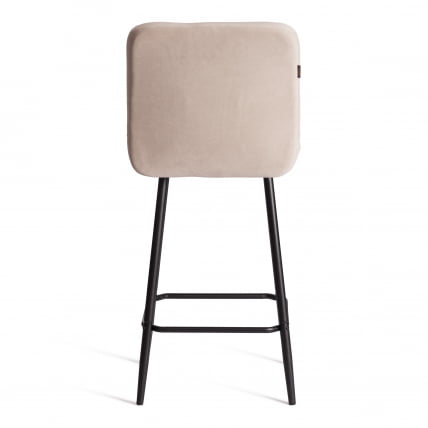 Полубарный стул Medeo/Медео велюр, бежевый, 7, 42х56х102 см_3