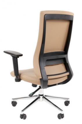 Офисное кресло CХАИРМАН 500 ЛЮКС (ЛУКС) ЭКО Б/П экокожа Бежевый / CHAIRMAN (LUX)_7