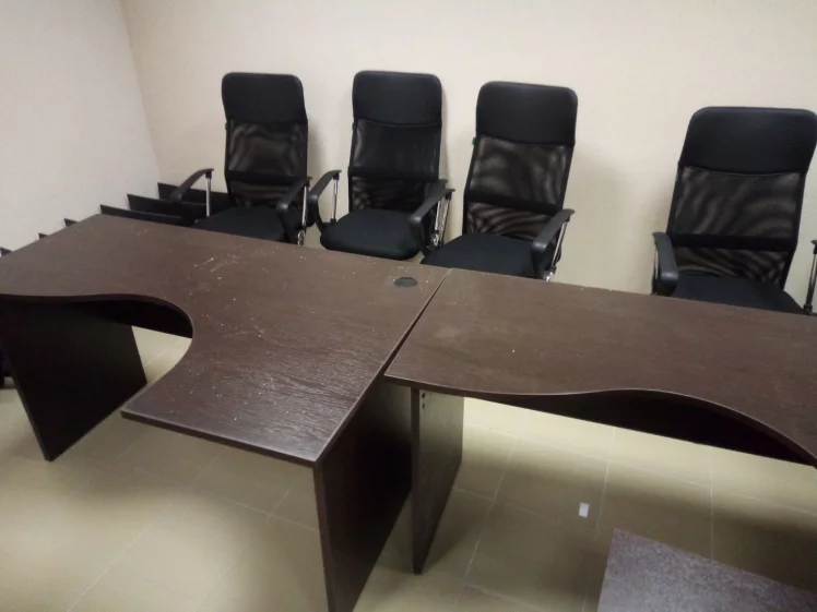 Кресло оператора Riva 8074 подголовник-экокожа Черный_8