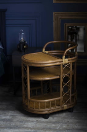 Столик сервировочный 21/06 миндаль матовый_1