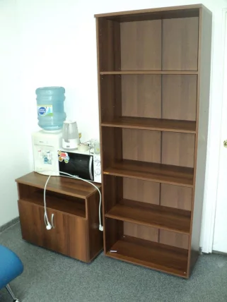 Тумба под оргтехнику Альфа 62.45 орех Пегас_2