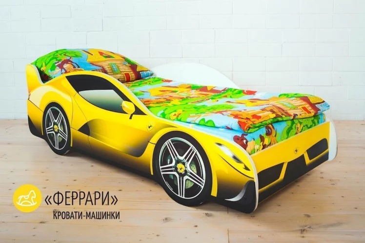Кровать-машинка Ferrari_1