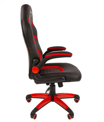 Кресло геймерское CHAIRMAN GAME 18 Черный Красный_2