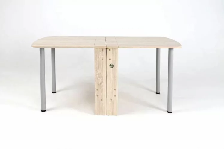 Стол-книжка раздвижной Оригами Ясень Шимо светлый_7