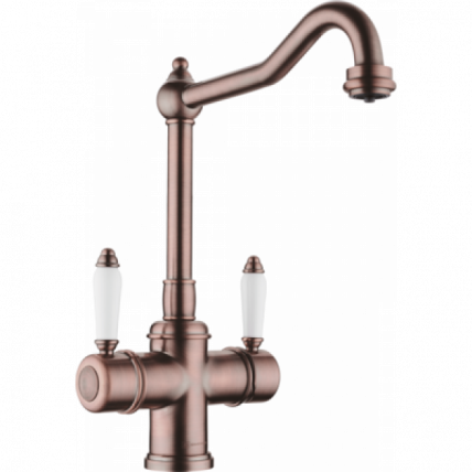 Смеситель Omoikiri Tottori-Ac Латунь/Античная Медь_0