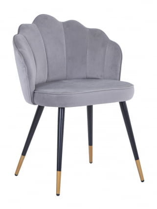Стул Камилла велюр Серый_0