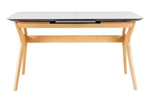 Стол раскл. Нарвик Glass 120-150 Automatic Natur/Light matte glass_11