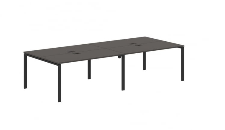 Бенч-система 4-местная EDIS EUWST 3113 Мокко Черный_0