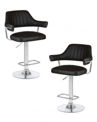 Стул барный DOBRIN CHARLY (черный) 2 шт_0